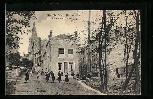 AK Ste-Sigolène, Avenue des Acacias