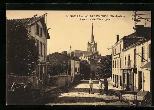 AK St-Pal-en-Chalencon, Avenue de Tiranges