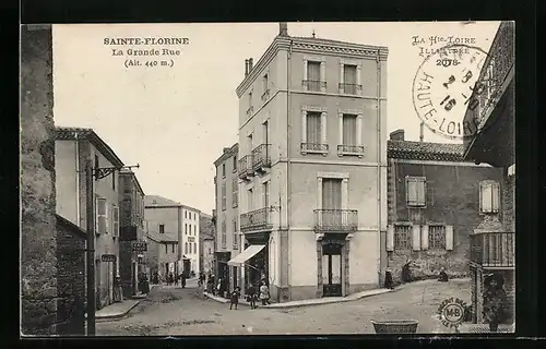 AK Sainte-Florine, La Grande Rue
