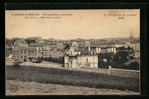 AK St-Didier-la-Séauve, Vue generale occidentale