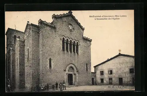 AK St-Ferréol-d`Auroure, L`Ensemble de l`Eglise