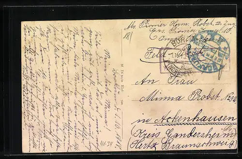 AK SM Unterseeboot U7