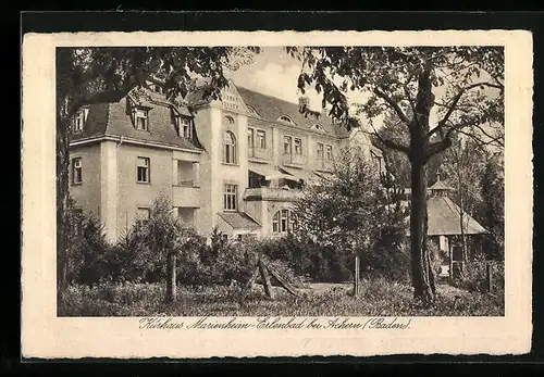 AK Erlenbad bei Achern, Kurhaus Marienheim