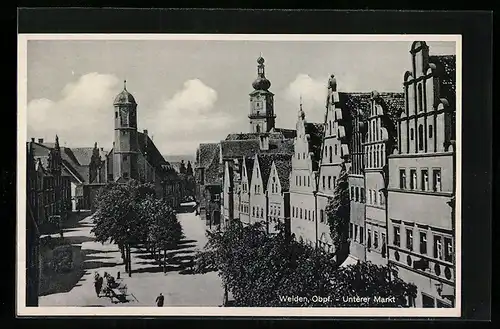 AK Weiden /Obpf., Unterer Markt