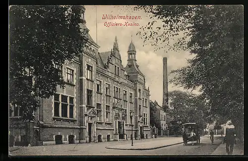 AK Wilhelmshaven, Blick auf das Offiziers-Kasino