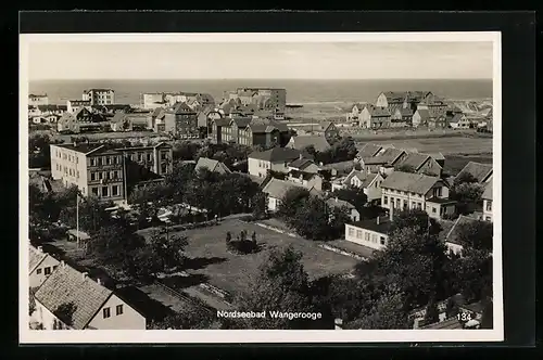 AK Wangerooge a. d. Nordsee, Ortsansicht bei Tag