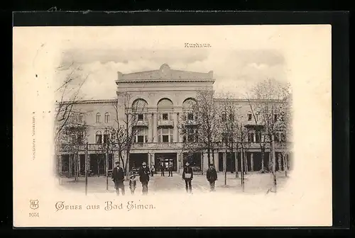 AK Bad Elmen, Blick auf das Kurhaus