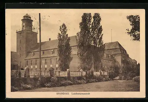 AK Berlin-Spandau, Landesturnanstalt