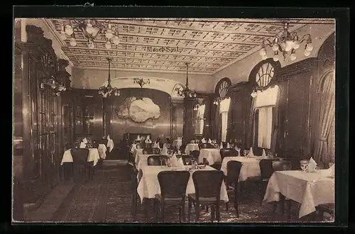 AK Berlin, Mosel-Saal in der Weinstube Kempinski