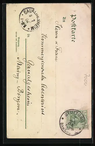 Lithographie Stuttgart, Neues Rathaus