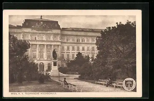 AK Deutscher Schulverein NR.200: Wien, K.K. Technische Hochschule