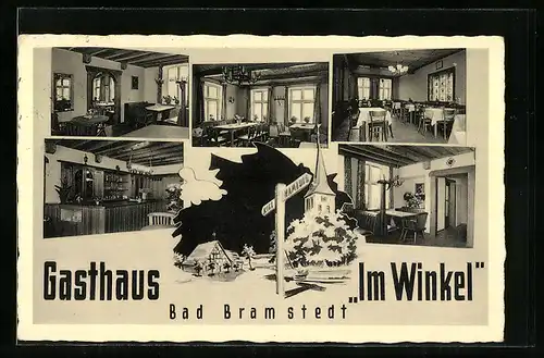 AK Bad Bramstedt, Gasthaus Im Winkel
