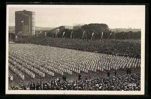 AK Stuttgart, 15. Deutsches Turnfest 1933, Eröffnung