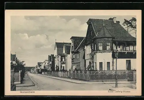 AK Gonsenheim, Villen in der Ernst Ludwig-Strasse