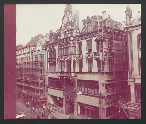 Fotoalbum / Fotomappe 13 Fotografien DEWAG Berlin, Ansicht Erfurt, Juri-Gagarin-Ring u.a. Stadtansichten im Grossformat