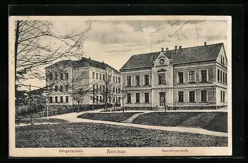 AK Nerchau, Bürgerschule mit Beamtenschule