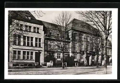 AK Bonn, Borromäus-Haus mit Erweiterungsbau