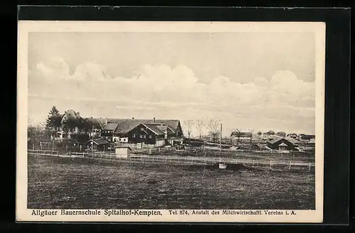 AK Kempten, Allgäuer Bauernschule Spitalhof