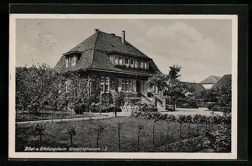 AK Wendlinghausen, Blick auf das Bibel-und Erholungsheim