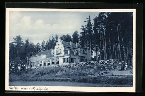AK Bad Tabarz /Th., Waldrestaurant Deysingslust