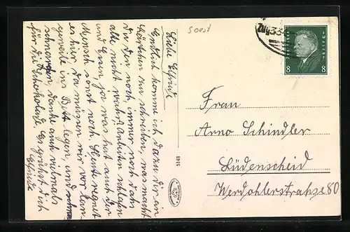 AK Werl i. W., Totalansicht