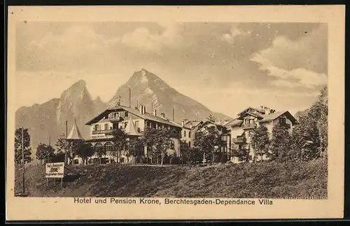 AK Berchtesgaden, Hotel-Pension Krone, Dependance Villa