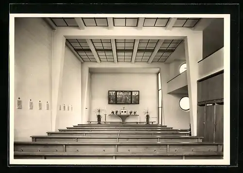 AK Bonn, Paulushaus S. J., Lennestr. 5, Herz-Jesu-Kapelle