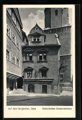 AK Jena, Auf dem Burgkeller, Historisches Studentenhaus