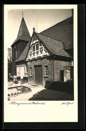 AK Altengamme, Blick auf die Kirche