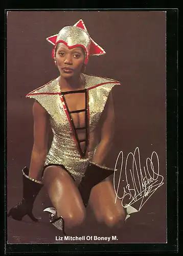 AK Liz Mitchell in Bühnenkostüm, Boney M.