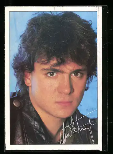 AK Musiker Nino de Angelo, Porträt