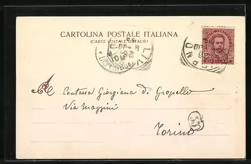 AK Livorno, Panorama des Hafens, Segelschiffe