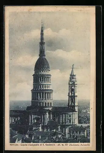 AK Novara, Cuplon e Campanile di S. Gaudenzio
