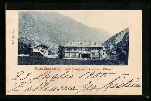 AK Valdieri /Valle Gesso-Cuneo, Reale Palazzina di Sant`Anna