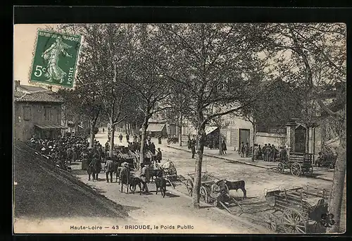 AK Brioude, Le Poids Public