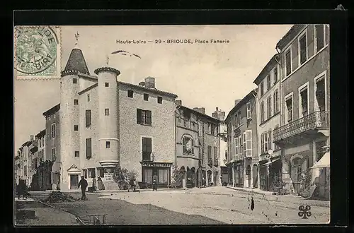 AK Brioude, Place Fénerie