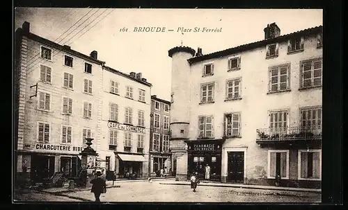 AK Brioude, Place St-Ferréol