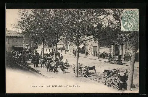 AK Brioude, Le Poids Public