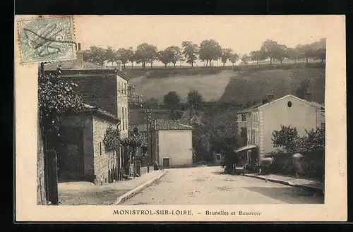 AK Monistrol-sur-Loire, Brunelles et Beauvoir