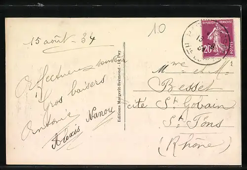 AK Bas-en-Basset, Les Promenades de la Sablière