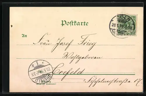 AK Engel zu Pfingsten