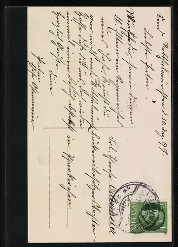 AK Kleiner Schornsteinfeger mit Leiter