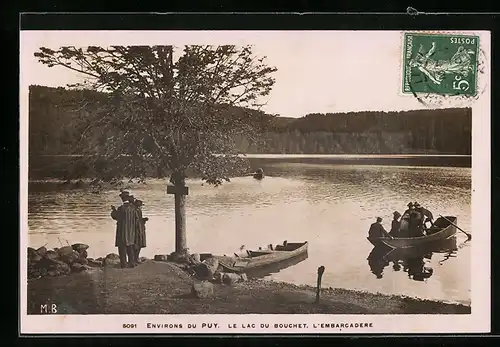 AK La Puy, Le Lac du Bouchet, L`Embarcadere