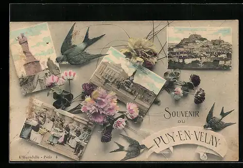 AK Puy-en-Velay, Theatre et le Palais de Justice