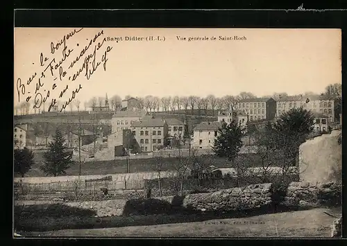 AK Saint-Didier, Vue generale de Saint-Roch