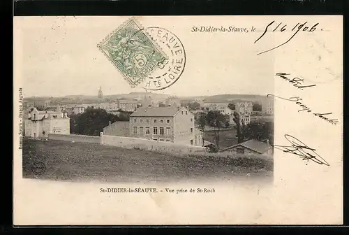 AK St-Didier-la-Séauve, Vue prise de St-Roch