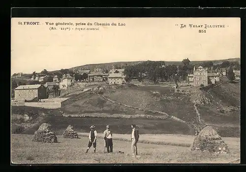 AK St-Front, vue générale prientale prise du chamin du lac