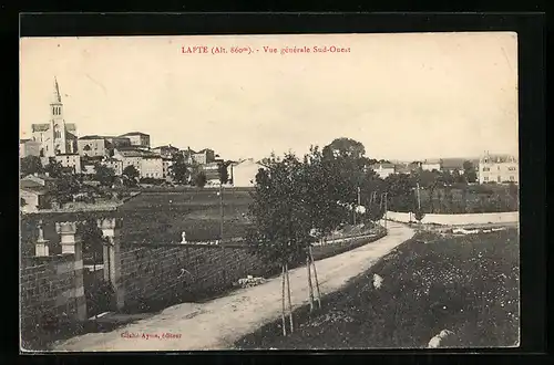 AK Lapte, Vue generale Sud-Ouest