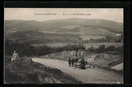 AK Frugières-le-Pin, Vue generale