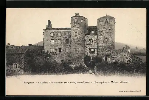 AK Vergezac, L`ancien Chateau-fort